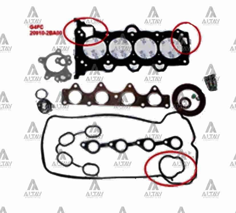 TAKIM CONTA I-30 07-11 / CEED 08-12  BENZİNLİ ÇELİK