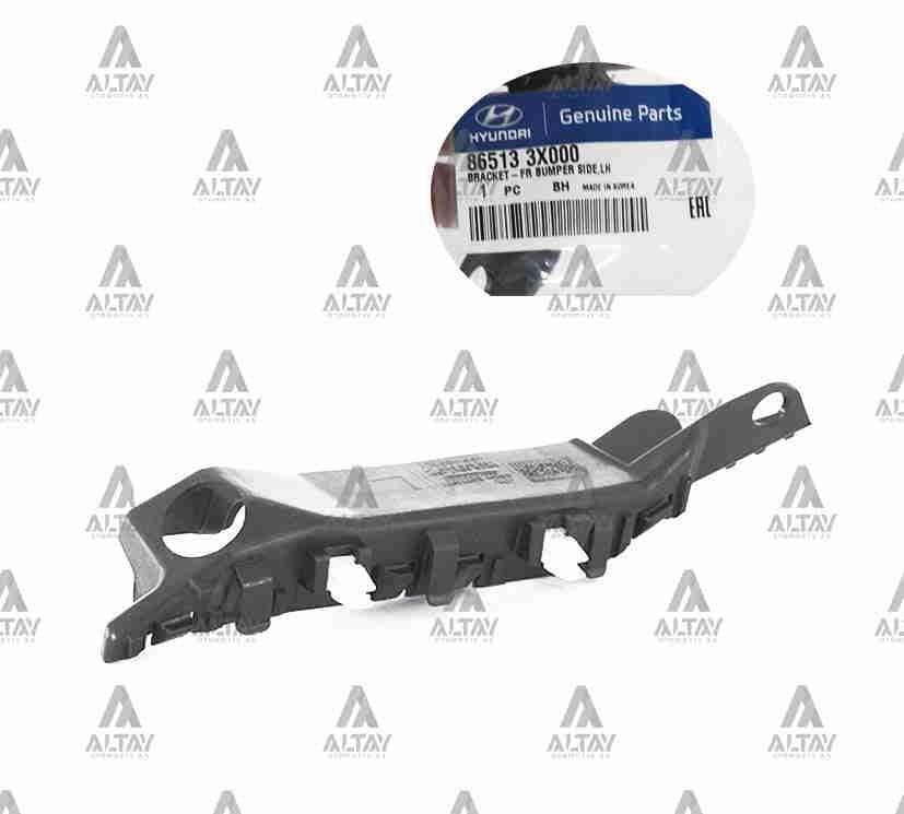 TAMPON BAĞLANTI BRAKETİ ELANTRA ÖN 11-16 (FAR ALTI) SOL
