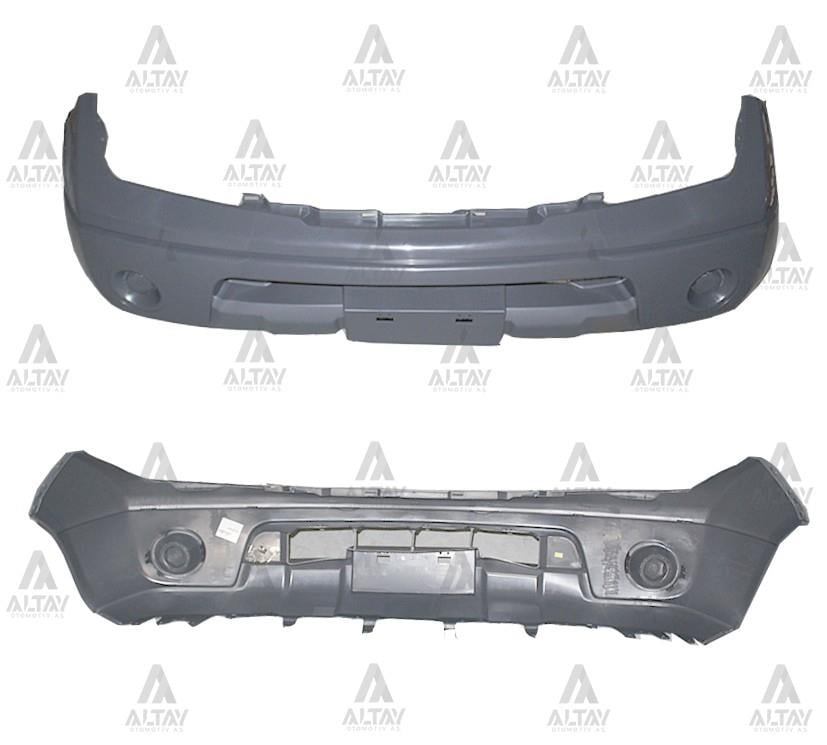 TAMPON PICKUP ÖN 06-09 NAVARA SİYAH SİSLİ FAR YIKAMASIZ