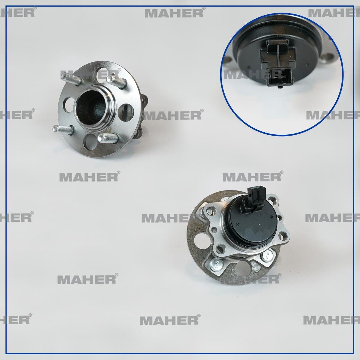 TEKER PORYASI I-10 19= / PICANTO 17= ARKA RULMANLI ABSLİ