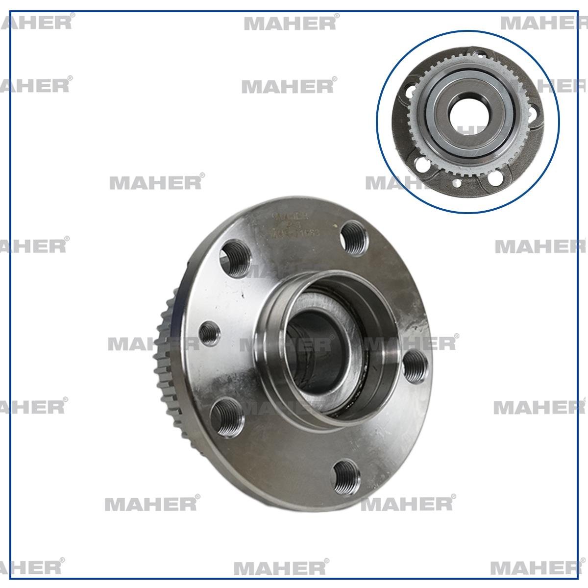 TEKER PORYASI SCUDO / EXPERT / JUMPY 96-06 ARKA RULMANLI ABSLI 48 DIS