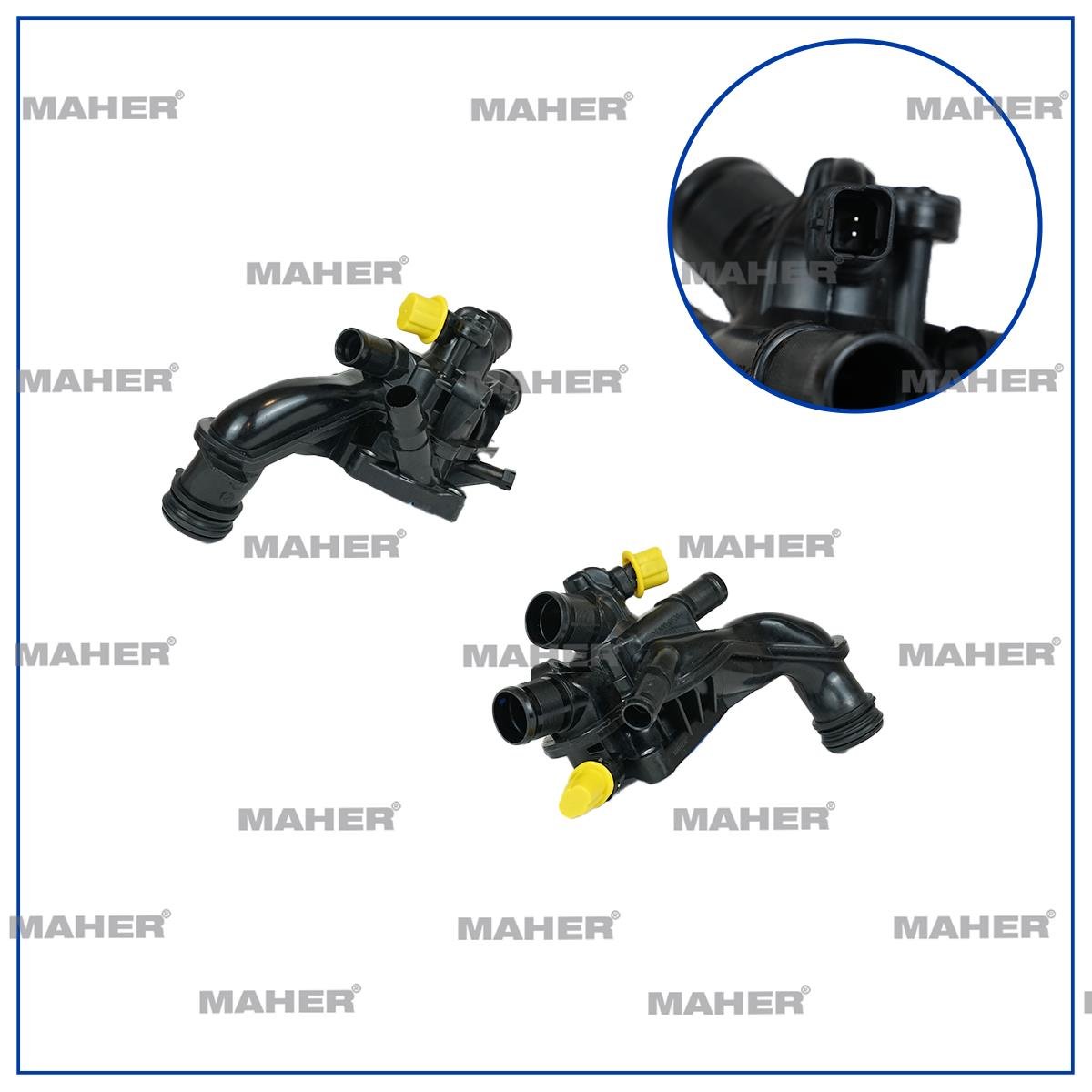 TERMOSTAT GÖVDESİ 207 / 208 / 308 / 508 / RCZ / C4 / C5 / RCZ  07= 1,6I 16V EPC6 -EP6