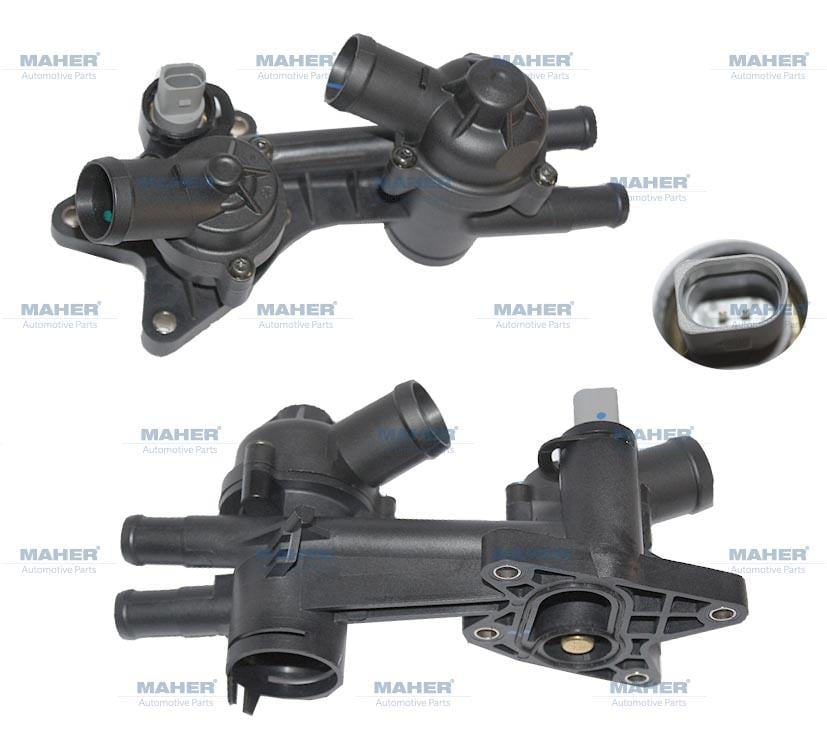 TERMOSTAT KOMPLE GOLF / JETTA / PASSAT 04-08 BAG-BLF-BLP 1.6 FSI