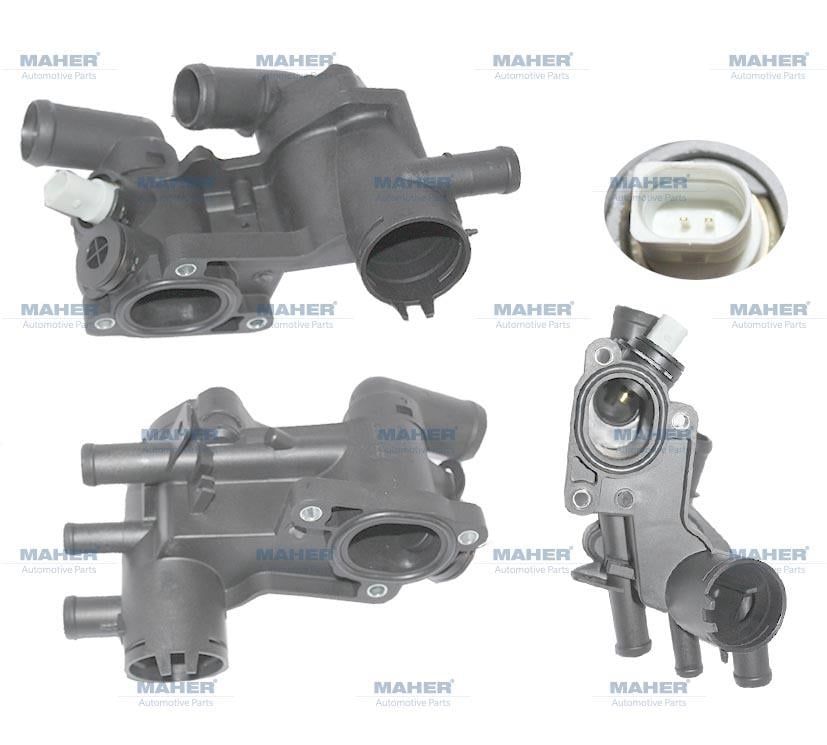 TERMOSTAT KOMPLE POLO / FABIA / IBIZA / CORDOBA 02-08 BBY-BBZ-BKY 1.4