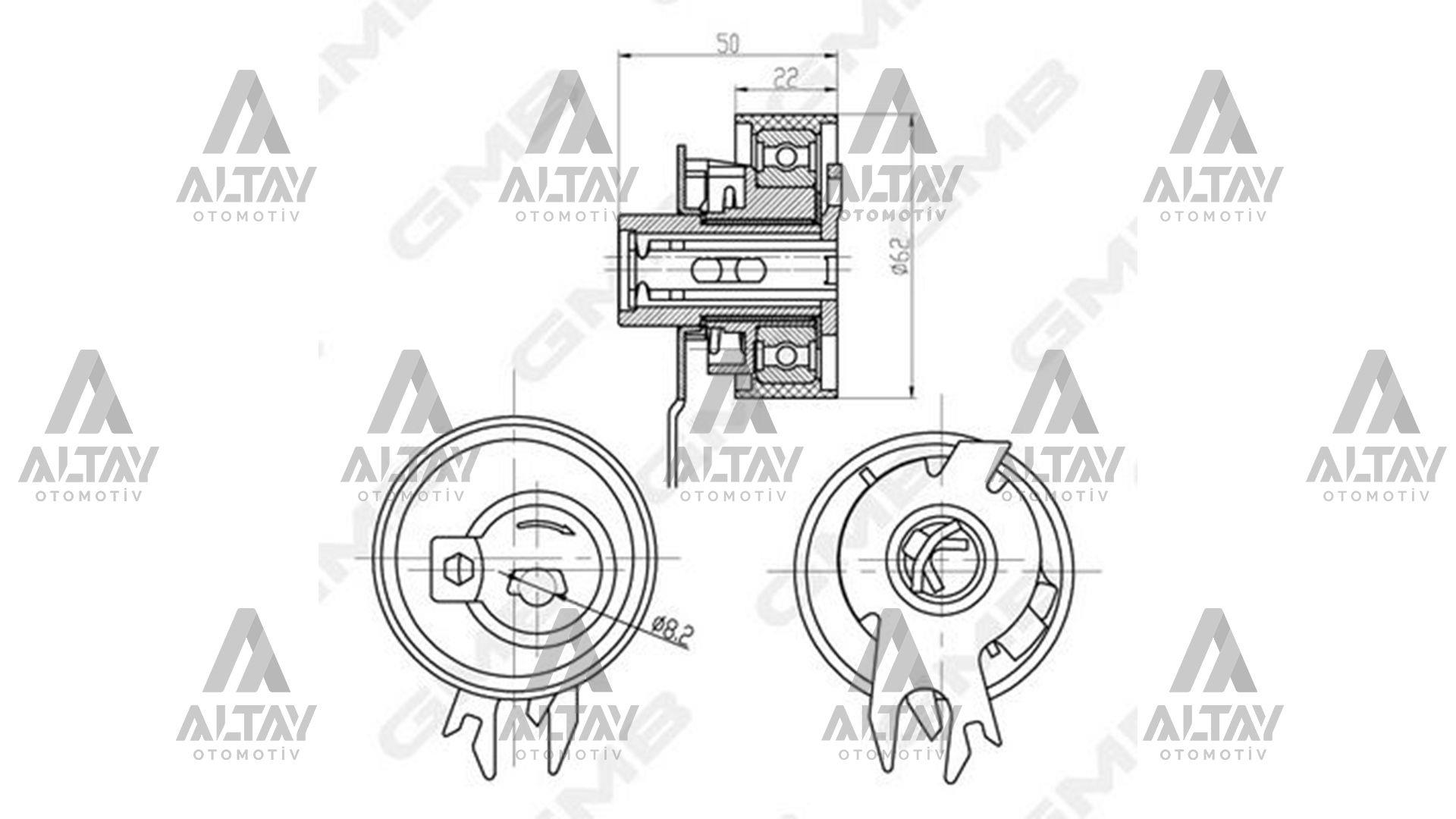TRİGER GERGİSİ SEAT AROSA / CORDOBA / IBIZA / INCA / SKODA FELICIA / OCTAVIA / VOLKSWAGEN CADDY / GOLF / WENTO / POLO / LUPO / AUDI A8