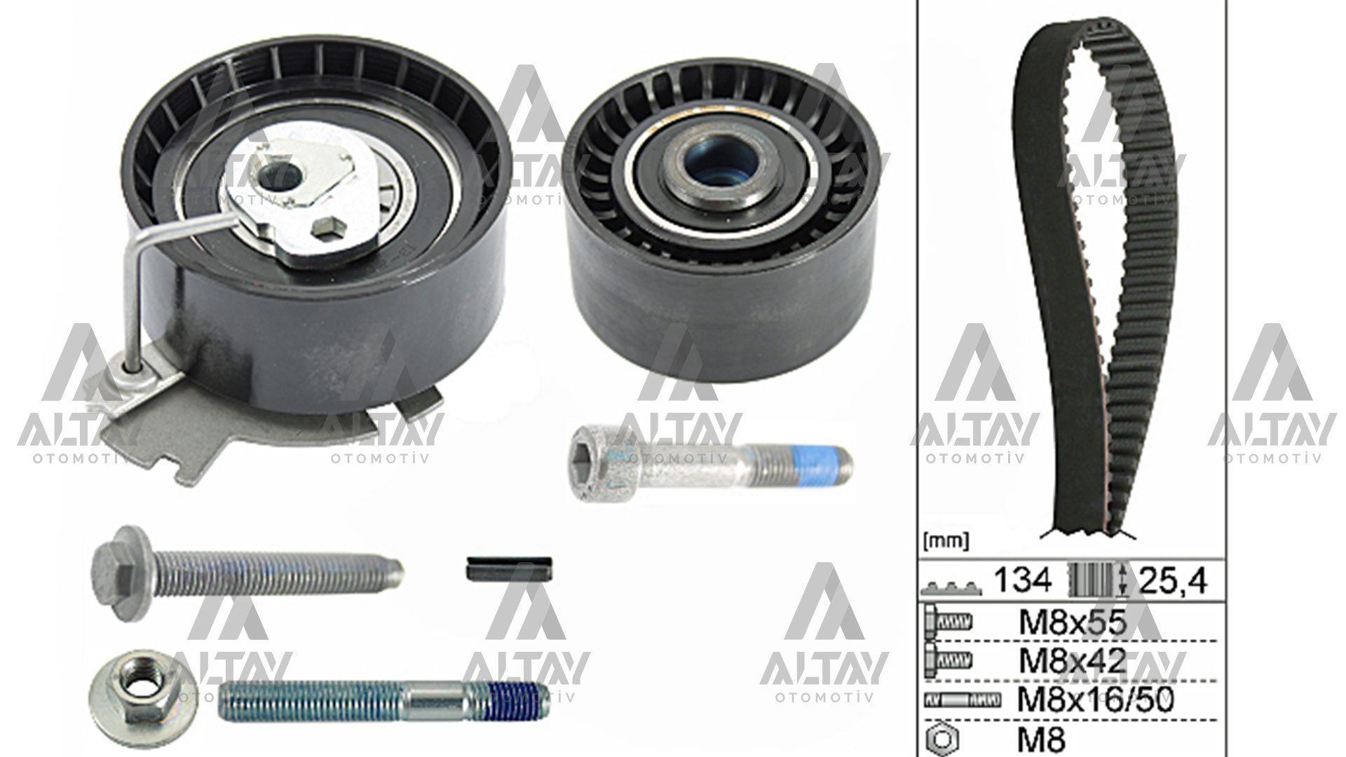 TRİGER SETİ  206 / 207 / 307 / 308 / PARTNER / C2 / C3 / C4 / XSARA / BERLINGO  02= 1.6-1.6 16V TU5JP4