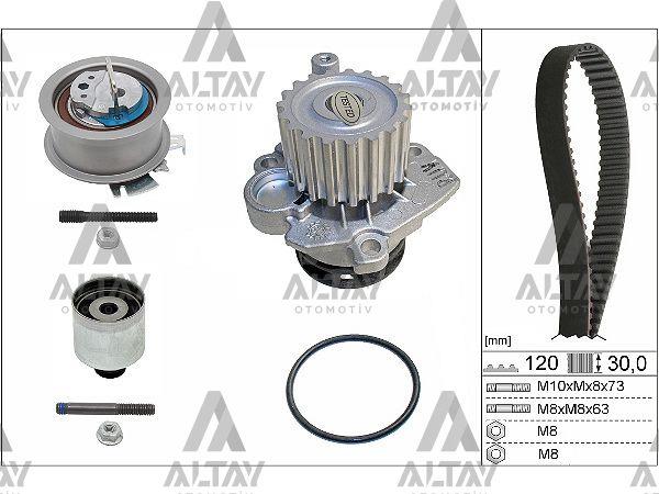 TRİGER SETİ + DEVİRDAİM CADDY / TRANSPORTER T5 / POLO / GOLF5 / CORDOBA 02-09 BJB-AXB-AWX-AXC-BLS-AMF-BNM-BNV 1.4 TDI-1.9 TDI