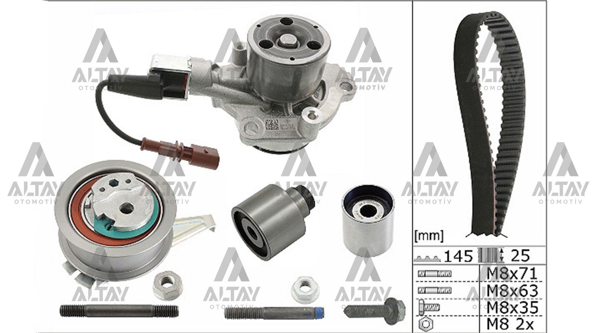 TRİGER SETİ + SOKETLİ DEVİRDAİM  CRAFTER / TRANSPORTER T6 15= CXEB-CXEC-CXFA-CXGA-CXGB-CXHA-DAVA-DAWA-DAUA-DAUB 2.0 TDİ