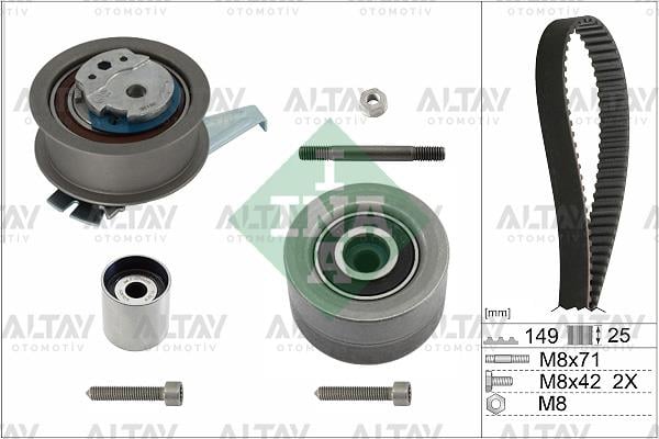 TRiGER SETi CADDY / PASSAT / TIGUAN / A3 / A4 / A5 / Q3 / Q5 / KODIAQ / SUPERB 16= DSRA-DSRB- DTSA- DTSB- DTUA-DTRE-DTRC-DSUD-DTRB-DTRD-DEZE-DTNA 2.0 TDI