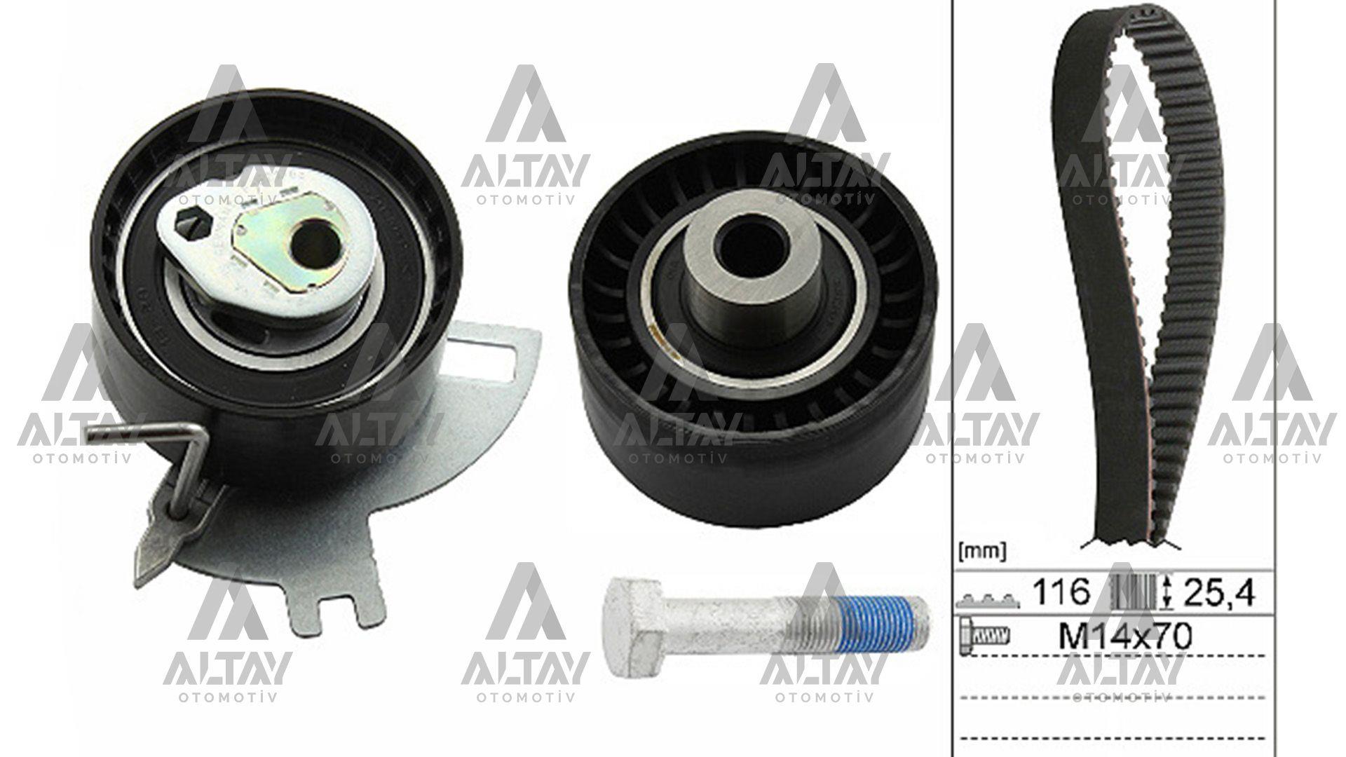 TRİGER SETİ FOCUS / 308 / 508 / 5008 / 3008  12= DW10FC/FD
