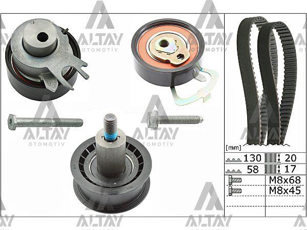 TRİGER SETİ POLO / GOLF4 / BORA / A3 / CORDOBA / IBIZA 01-12 AHW-BBY-BKY-BCB-CGGB-AUA-BBZ 1.4 16V-1.6 16V (3 BİLYALI) (036109243AG=60*8*19)