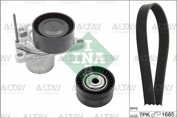 VANTİLATÖR GERGİ SETİ QASHQAI 10= 1.6  DCI / MEGANE