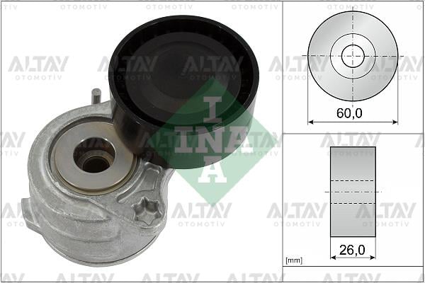 VANTİLATÖR GERGİSİ  208 / 2008 / 308 / 3008 / GRANDLAND X / CROSSLAND X / COMBO E / CORSA F 12= 1.2  B12XHL B12XHT