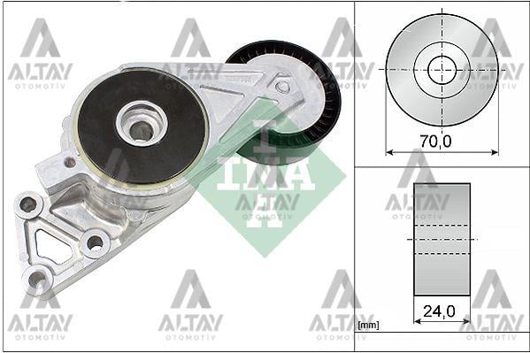 VANTİLATÖR GERGİSİ GOLF4 / GOLF5 / BORA / JETTA / PASSAT / A3 / LEON 98-08 AKL-BGU-BSE-BLR-BLY-BVZ 1.6-2.0 FSİ KOMPLE