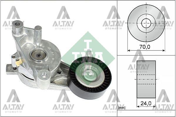 VANTİLATÖR GERGİSİ GOLF5 / CADDY / JETTA / PASSAT / A3 / A4 / LEON 04-10 BJB-BDJ-BKC-BKD-BKP-1.9 TDİ-1.9 SDİ-2.0 TDİ KOMPLE