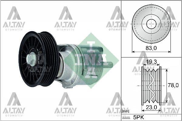 VANTİLATÖR GERGİSİ PASSAT / A4 / A6 97-00 AFN-AVG-AHU 1.9 TDİ KOMPLE