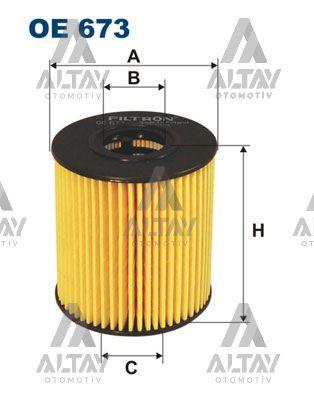 YAĞ FİLTRESİ 207 / 206 / 307 / BOXER III / NEMO / BİPPER / TRANSİT V347 / FIORINO 99= 1.4 16V-1.6 16V-2.2 TDCİ