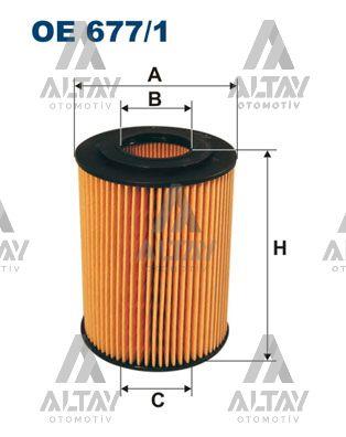 YAĞ FİLTRESİ 211 / 219 / 221 / 164 / JEEP / CHRYSLER 05-16 642