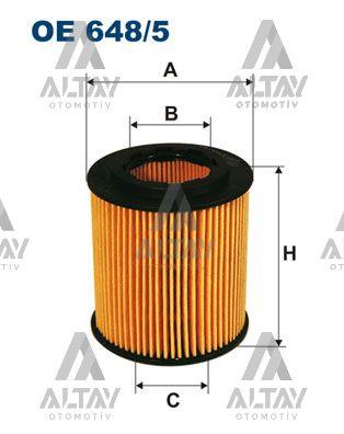 YAĞ FİLTRESİ ASTRA H / VECTRA C / ZAFİRA B 03= Z19DT-H 1.9 CDTI