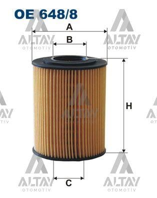 YAĞ FİLTRESİ ASTRA H 04-09 1.7 CDTI / ASTRA J 1.7 CDTI 10= / CORSA D 06= 1.7 CDTI