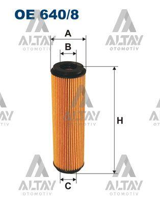 YAĞ FİLTRESİ C180 / C200 / 203 / 209 / 211 03-09 271
