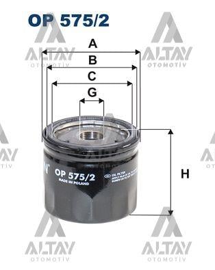 YAĞ FİLTRESİ CRV 12= / CIVIC 12-16 1.6 D-TEC