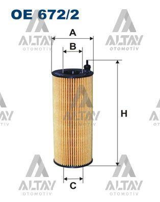 YAĞ FİLTRESİ E81 / E82 / E87 / E88 / E90 / E91 / E92 / E93 / E60 / E61 / F10 / F11 / F01 / F02 / X1 E84 / X3 E83 / X5 E70 / X5 F15 / X6 E71 / X6 F16 08-16 N47