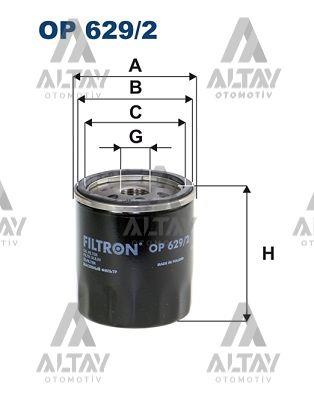 YAĞ FİLTRESİ FORD B MAX / C MAX / GRAND C MAX / ECOSPORT / FIESTA VI / FOCUS III / GALAXY II / MONDEO IV 11= 1.0 FOX