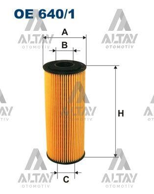 YAĞ FİLTRESİ GOLF4 / BORA / LT35 / CRAFTER / PASSAT 98-04 1.9 TDI-2.5 TDI ANJ-AVR-AGR-ALH-BJK