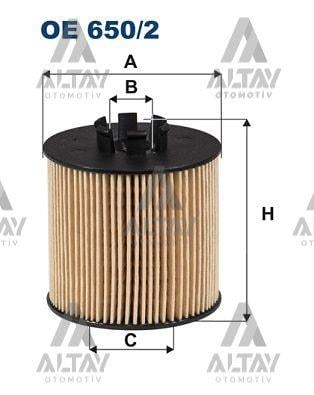 YAĞ FİLTRESİ GOLF5 / JETTA / PASSAT / A3 / LEON 04-09 1.4 TSI-1.6 FSI BAG-BLF-BLP-BMY-CAVA-CAXA