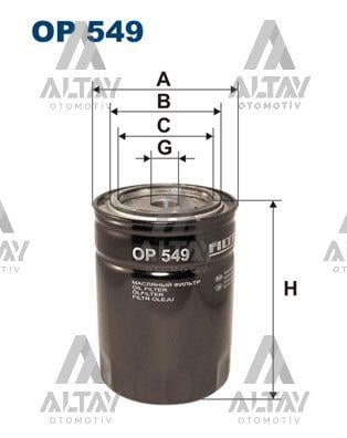 YAĞ FİLTRESİ HILUX-HIACE  84-97 / B2500  99-06 / RANGER  99-06 2.5TDI