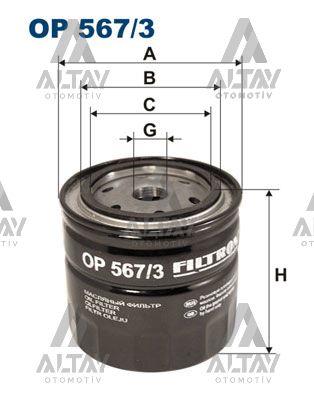 YAĞ FİLTRESİ PICKUP 06= NAVARA / PARTFINDER 06= 2.5TD YD25 / X-TRAIL 01-07 2.2D