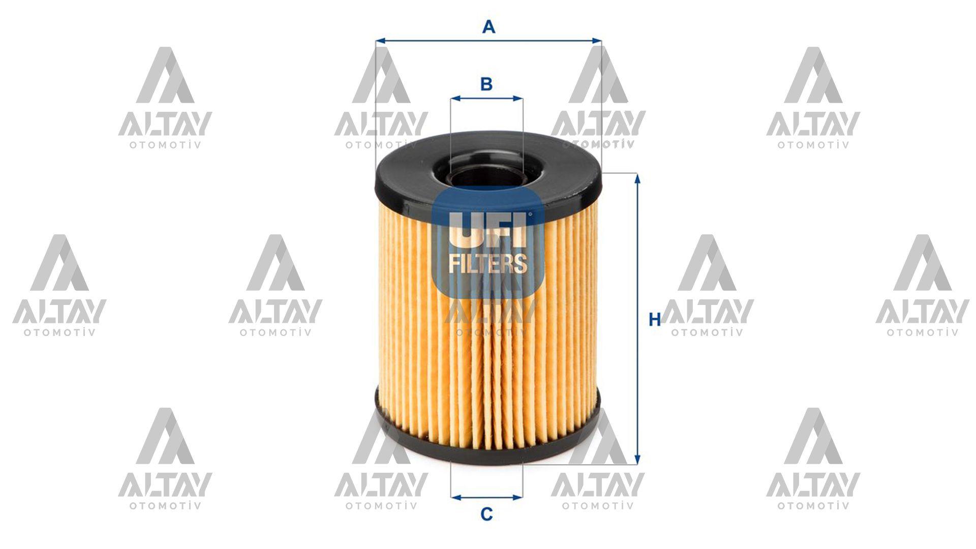 YAĞ FİLTRESİ POLO / A1 / CORDOBA / FABIA 09-15 1.2 TDI CFWA