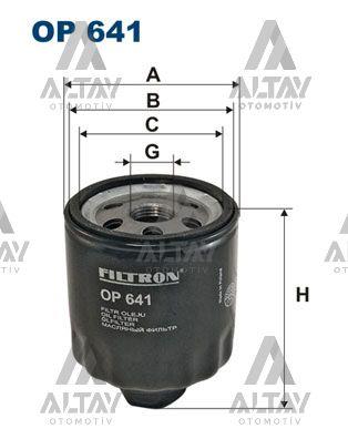 YAĞ FİLTRESİ POLO / GOLF4/ BORA / A3 / TOLEDO /CORDOBA 97-06 AEE-ALM-AFH-AHW-BBY-BKY-BBZ-BCB 1.6-1.4