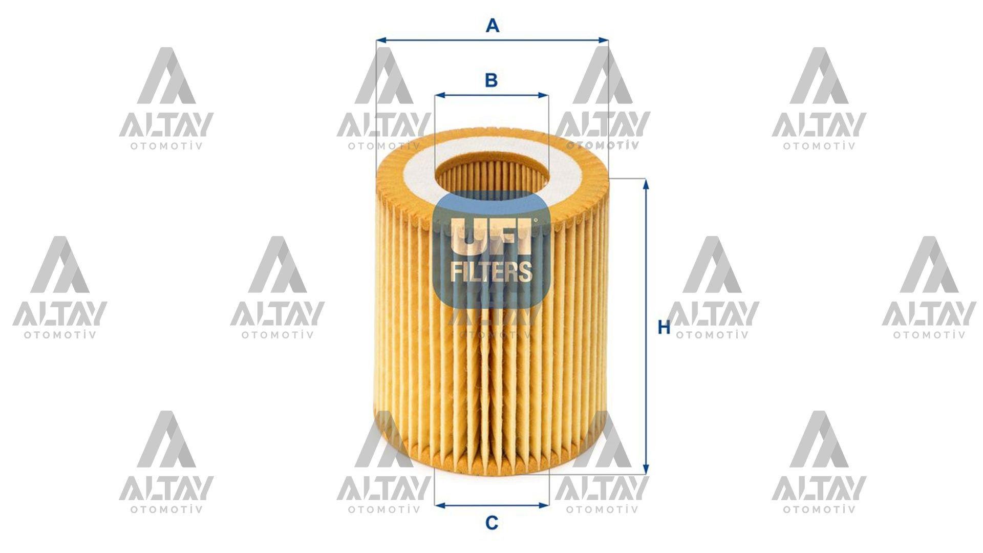 YAĞ FİLTRESİ PUNTO / G.PUNTO / SEDICI / ASTRA H / VECTRA C / ZAFIRA B 1.9JTD-1.9CDTI