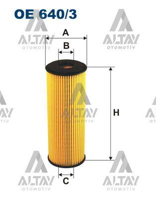 YAĞ FİLTRESİ SPRİNTER / VITO W202 / W210 / SSANGYONG 93-02 M111-104