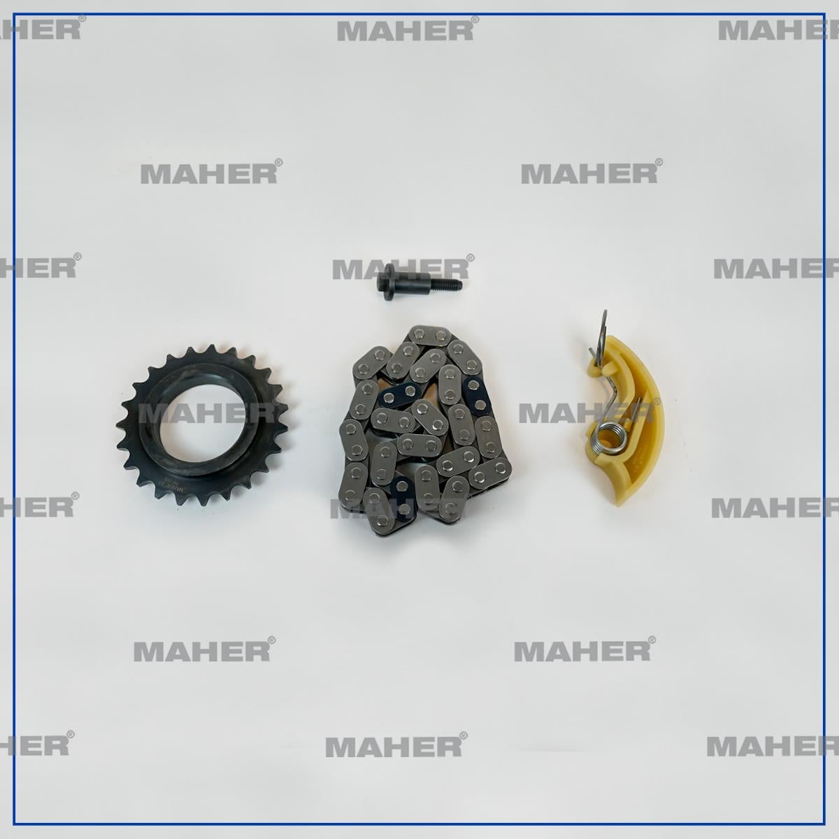 YAĞ POMPA ZİNCİR SETİ PICKUP 16= NAVARA YS23DDT / MASTER - 2.3DCI - M9T / MOVANO 2.3CDTI