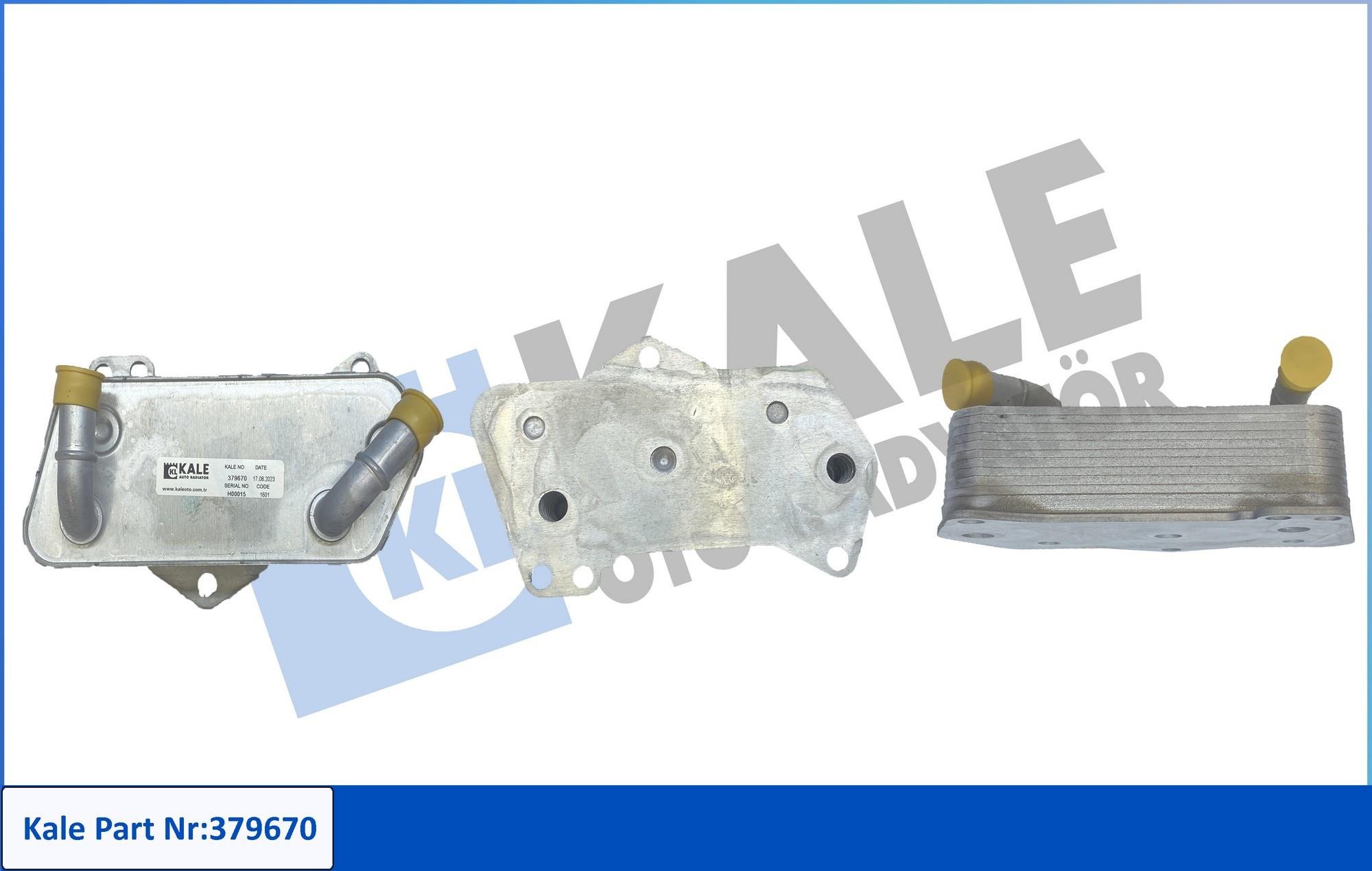 YAĞ SOĞUTUCUSU (ŞANZIMAN) GOLF7 / CADDY / JETTA / PASSAT / POLO / TİGUAN / A3 / LEON / OCTAVİA 10= 6 AT