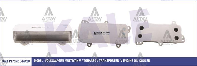 YAĞ SOĞUTUCUSU TRANSPORTER T5 / TOUAREG 04-09 AXD-AXE-BAC 2.5 TDI