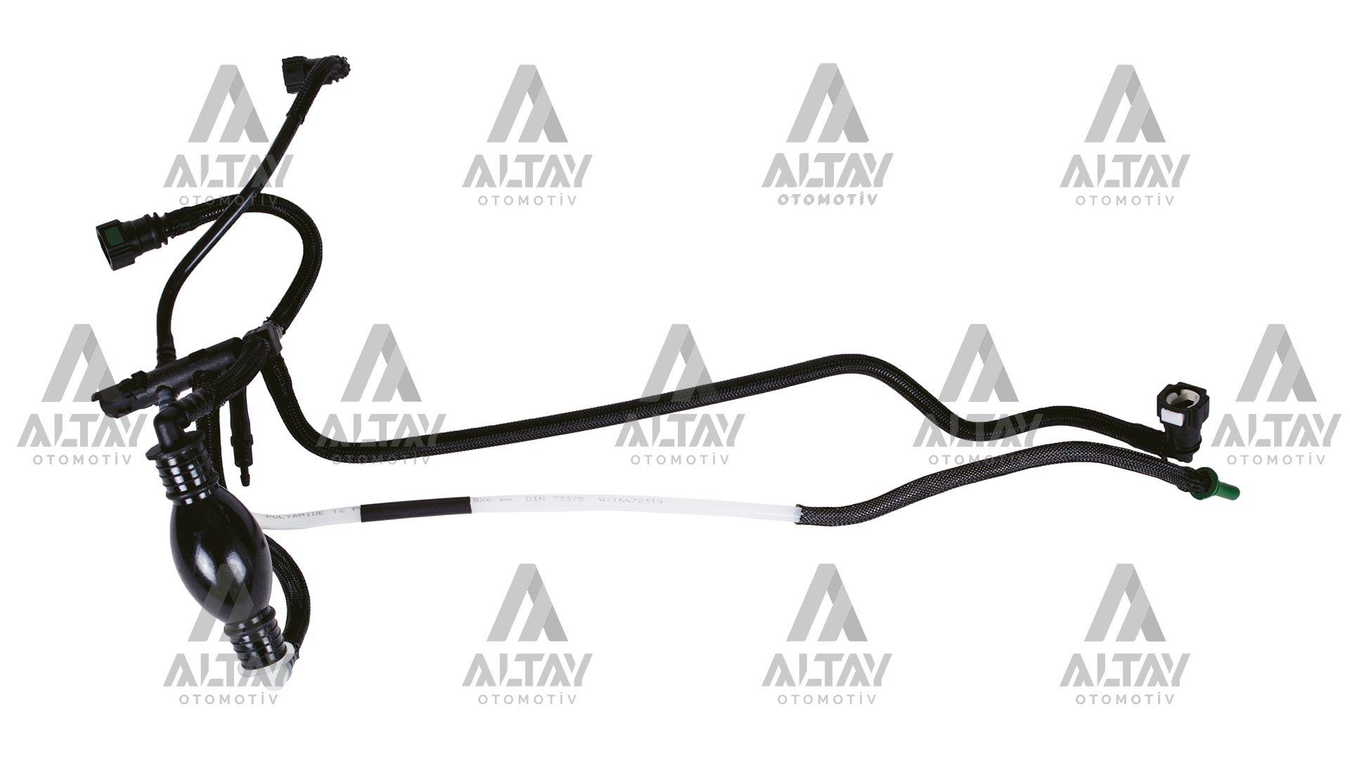 YAKIT BORUSU 107 / C2 / C3 / FIESTA / FUSION  1.4HDI DV4TD