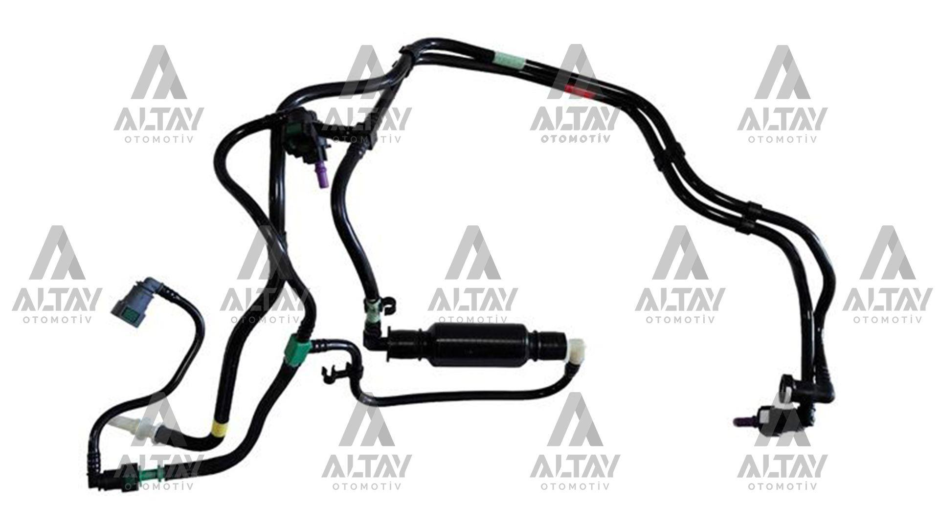 YAKIT BORUSU 206 / 207 / 307 / 206+ / BIPPER / C1 / C2 / C3 / C3 II / C3 III / NEMO / XSARA 1.4 HDI TAKIM