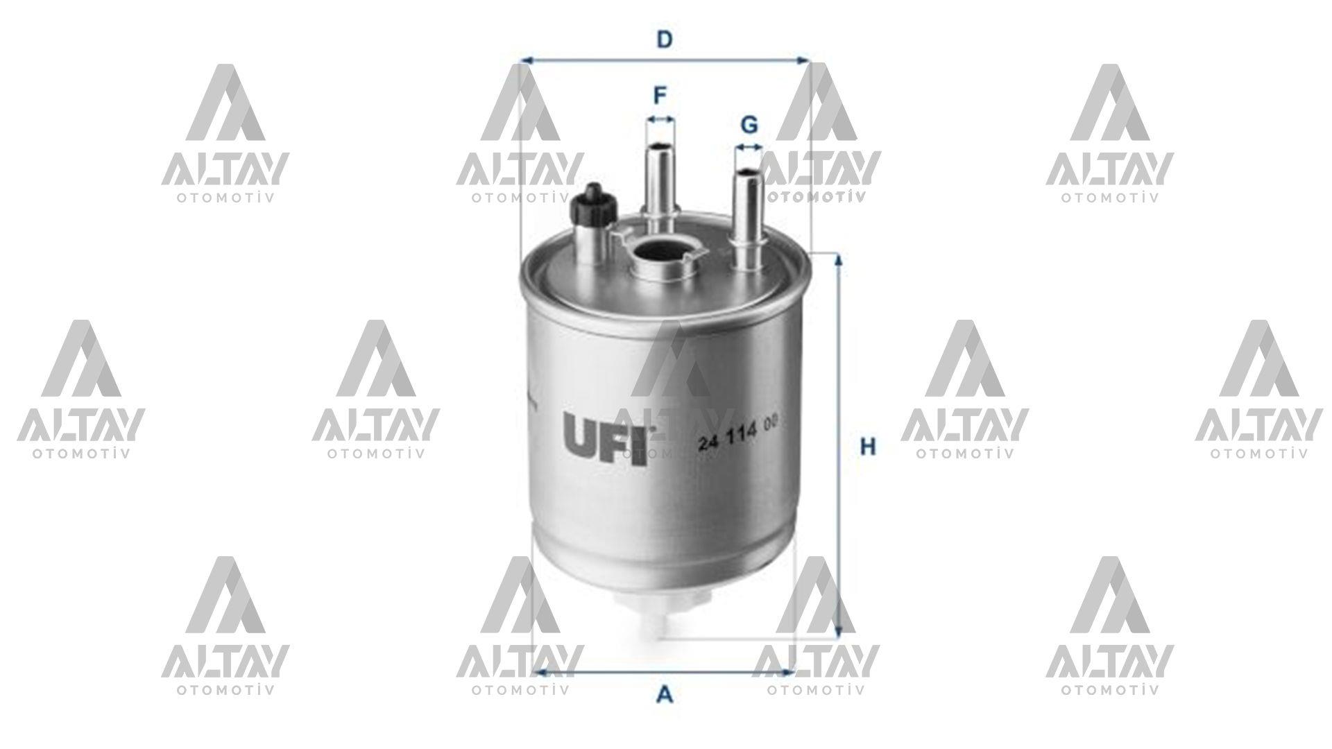 YAKIT FILTRESI ( MAZOT) KANGO II / LAGUNA III / LATITUDE 10= 1.5 DCI-2.0 DCI AÇIK TIP OEM (ORİJİNAL EQUİPMENT MANUFACTURER)