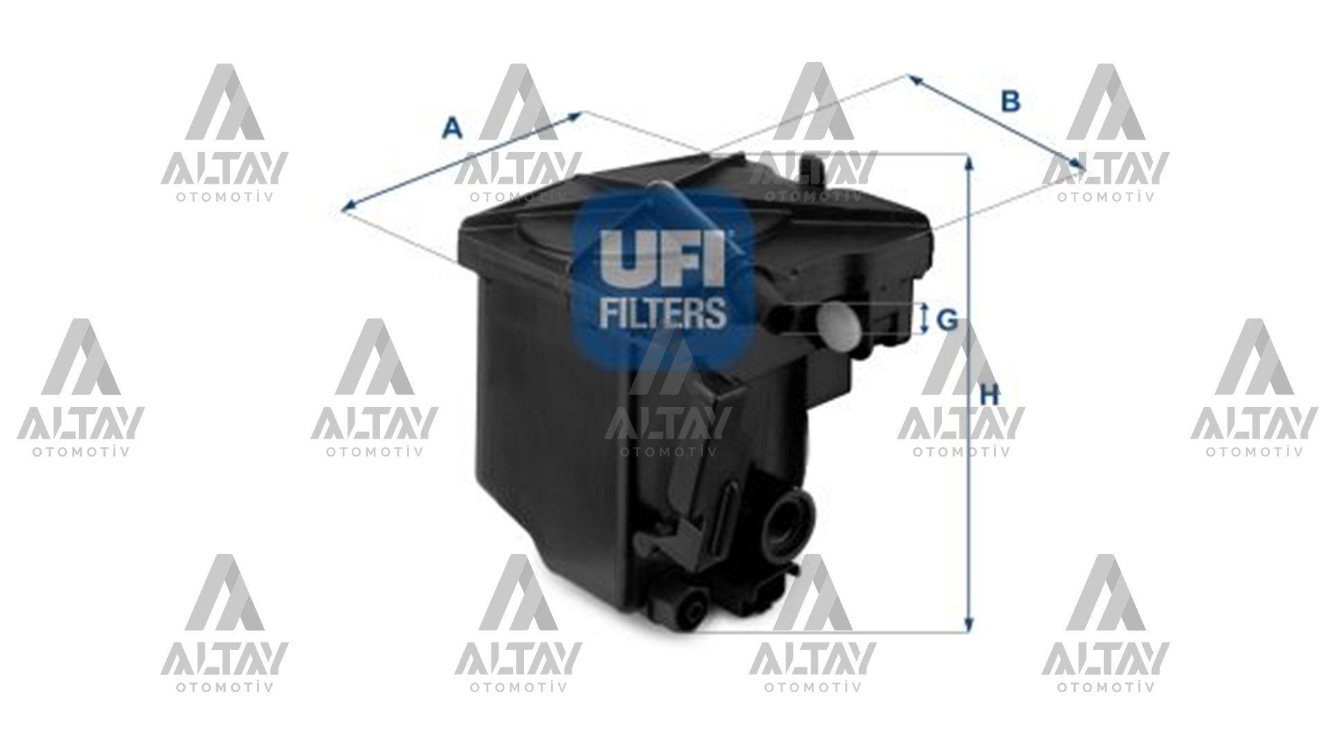 YAKIT FİLTRESİ (MAZOT) 206 / 207 / 307 / 308 / PARTNER / CMAX / FOCUS / C3 / C4 / 307 /407 / 308 02-14 1.6 HDİ-1.6 TDCI