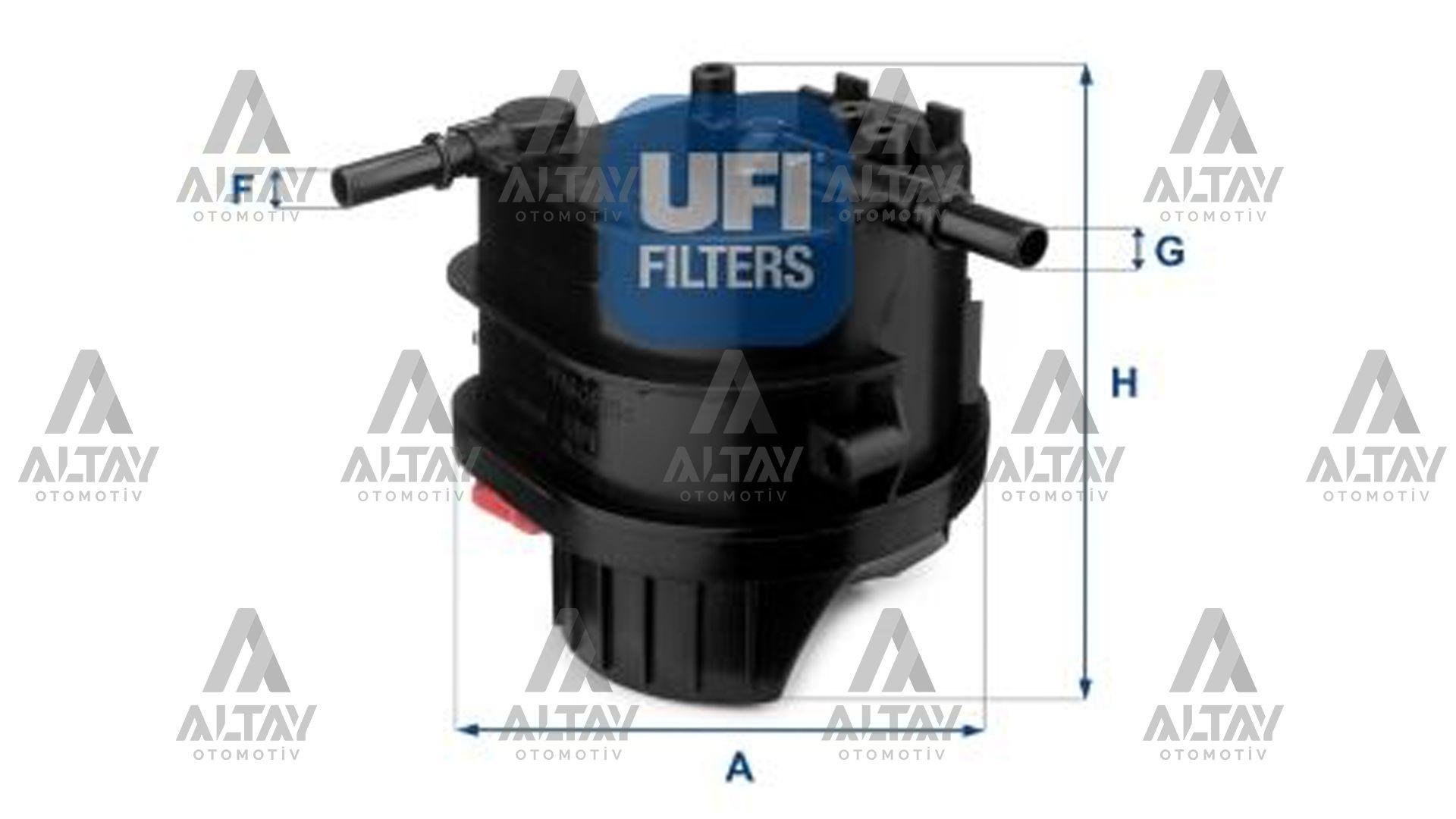 YAKIT FILTRESI (MAZOT) 206 / 307 / C2 / C3 / FIESTA 05-15 1.4 HDI-1.4 TDCI MÜSÜRSÜZ OEM (ORİJİNAL EQUİPMENT MANUFACTURER)