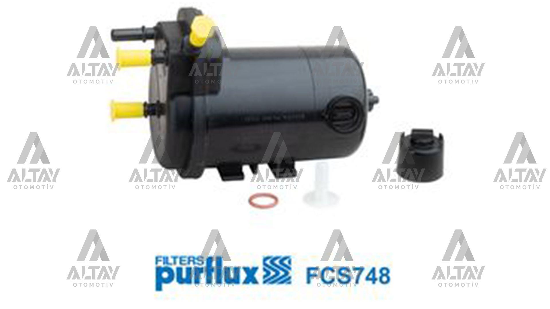 YAKIT FİLTRESİ (MAZOT) CLIO II / KANGO 03= 1.5DCI SENSÖR DELİKLİ