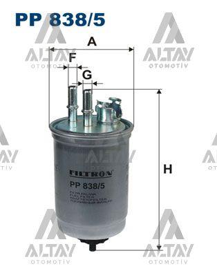 YAKIT FİLTRESİ (MAZOT) CONNECT 02-13 1.8 TDCI