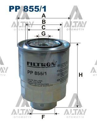 YAKIT FİLTRESİ (MAZOT) COROLLA / AURIS 06= / AVENSIS D4D 07= / RAV 4D4D 12= DİZEL