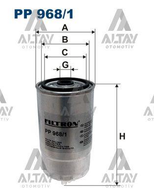 YAKIT FİLTRESİ (MAZOT) DOBLO / STILO / ALFA 147 7 ALFA 156 03= 1.9 JTD