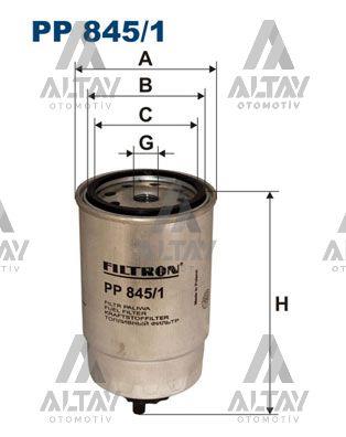 YAKIT FİLTRESİ (MAZOT) DUCATO / BOXER / JUMPER 2.5D / ACCENT 02= 1.5 CRDİ GENİŞ DELİK