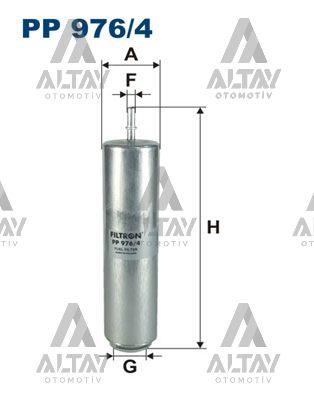 YAKIT FİLTRESİ (MAZOT) F20 / F20 LCİ / F21 / F21 LCİ / F30 / F30 LCİ / F31 / F34 GT / 4F32 / F32 LCİ / F33 / F33 LCİ / F36 GRAN COUPE / MINI R60 / R61 04-15 2.7 TD-3.0 TD-3.6 D-4.2-4.4